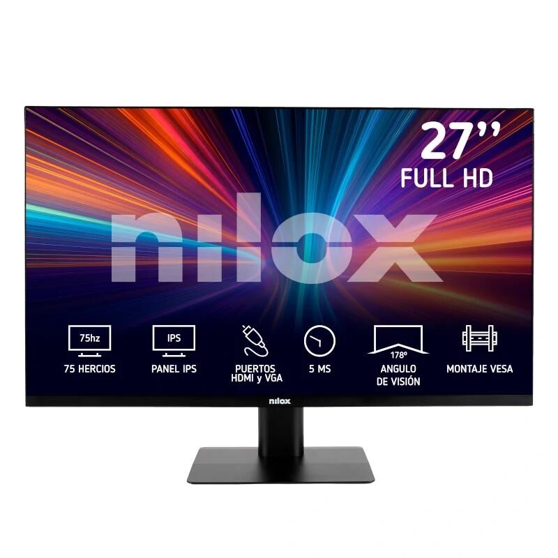 NILOX NXM27FHD11 Monitor 27 IPS 5ms VGA HDMI 3 NILOX NXM27FHD11 Monitor 27 IPS 5ms VGA HDMI