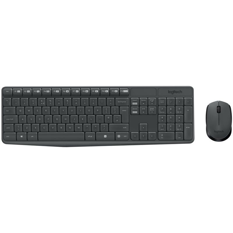 Logitech MK235 Teclado y ratón Inalámbrico Gris 4 Logitech MK235 Teclado y ratón Inalámbrico Gris - Imagen 2