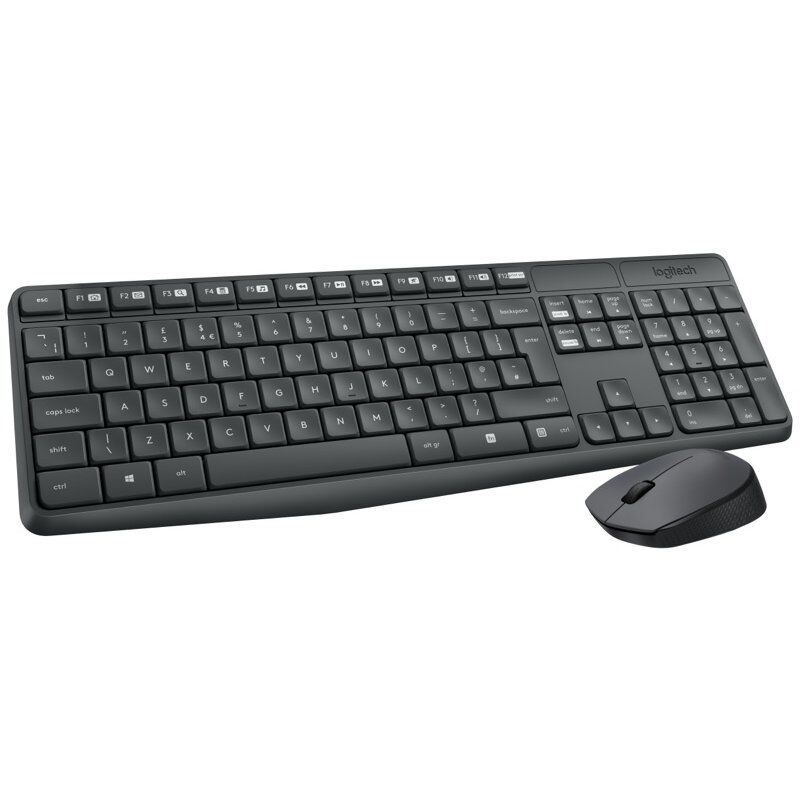 Logitech MK235 Teclado y ratón Inalámbrico Gris 5 Logitech MK235 Teclado y ratón Inalámbrico Gris - Imagen 3