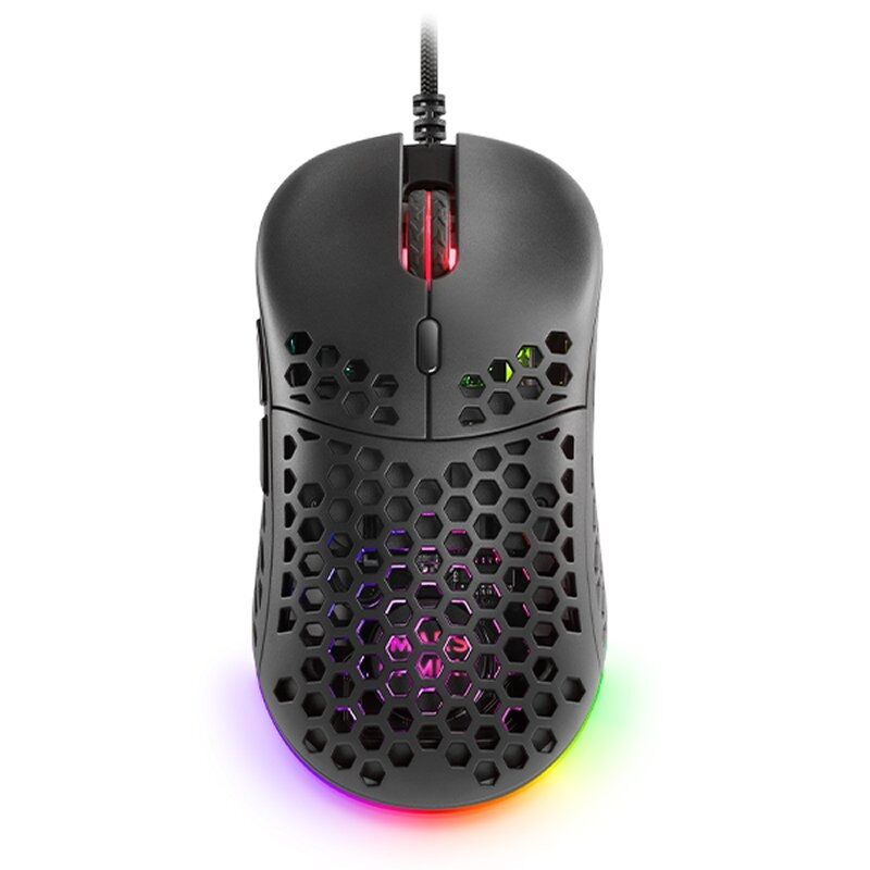 Mars Gaming Raton Gaming ligero RGB negro 3 Mars Gaming Raton Gaming ligero RGB negro