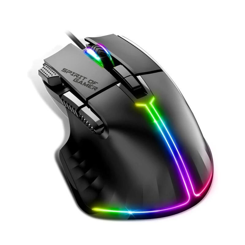 Spirit of Gamer Raton Souris Pro M5 Negro 3 Spirit of Gamer Raton Souris Pro M5 Negro