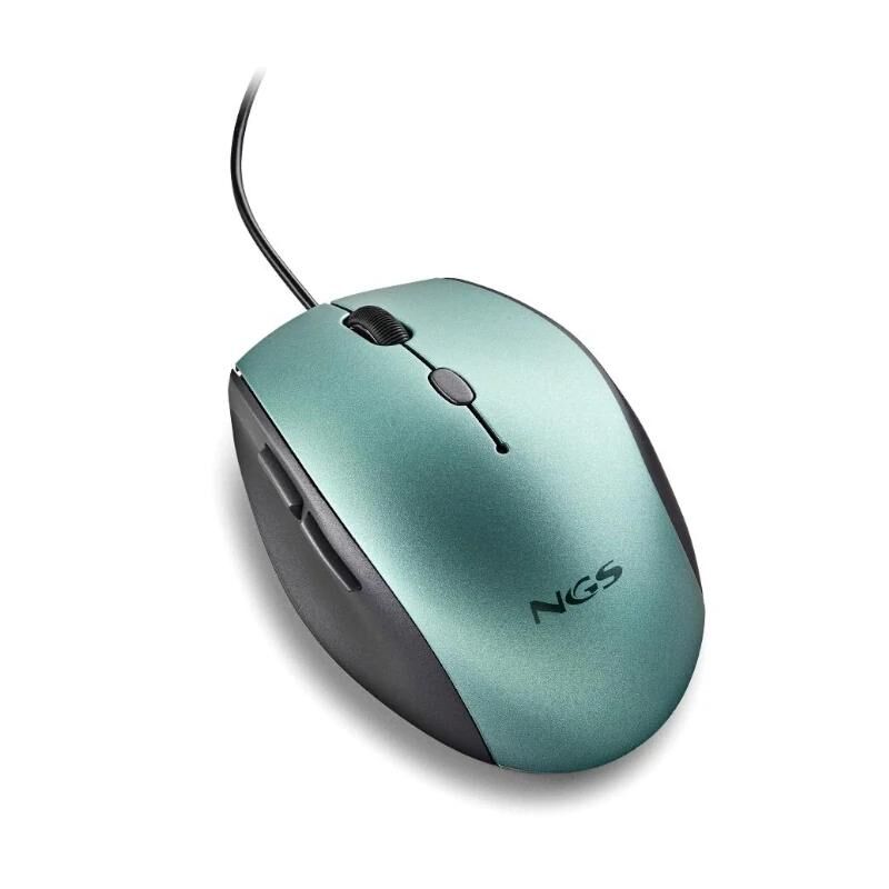 NGS WIRED ERGO SILENT MOUSE + USB TYPE C ADAPT ICE 5 NGS WIRED ERGO SILENT MOUSE + USB TYPE C ADAPT ICE - Imagen 3