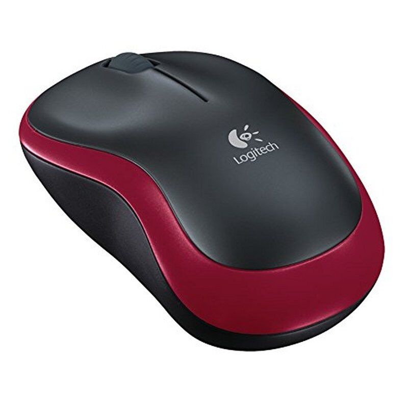 Logitech Ratón Inalámbrico M185 Rojo 3 Logitech Ratón Inalámbrico M185 Rojo