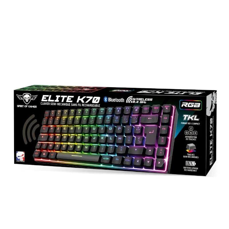 Spirit of Gamer teclado Elite k70 4 Spirit of Gamer teclado Elite k70 - Imagen 2