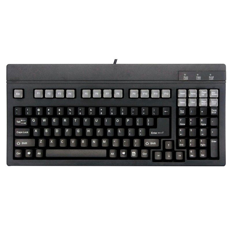 Mustek Teclado TPV ACK-700U Negro Usb 105 Teclas 3 Mustek Teclado TPV ACK-700U Negro Usb 105 Teclas