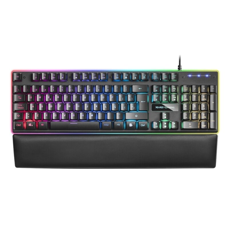 Mars Gaming MK320ES Full RGB H-Mec Reposamuñecas 3 Mars Gaming MK320ES Full RGB H-Mec Reposamuñecas