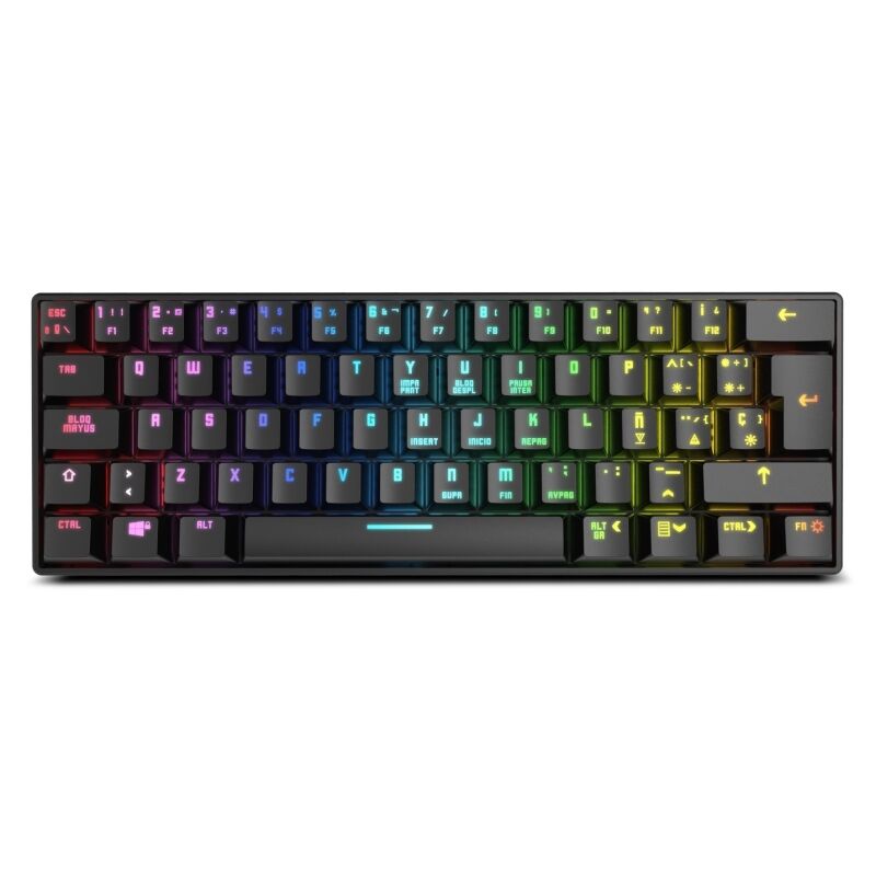 Krom Teclado Gaming KLUSTER RGB Mini Keyboard 3 Krom Teclado Gaming KLUSTER RGB Mini Keyboard