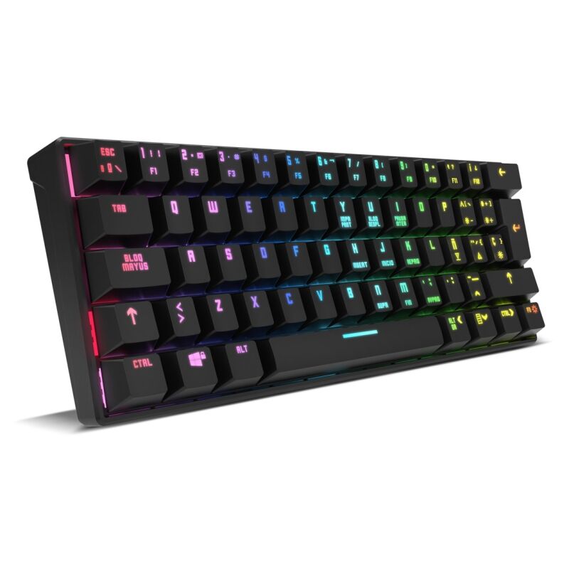 Krom Teclado Gaming KLUSTER RGB Mini Keyboard 4 Krom Teclado Gaming KLUSTER RGB Mini Keyboard - Imagen 2