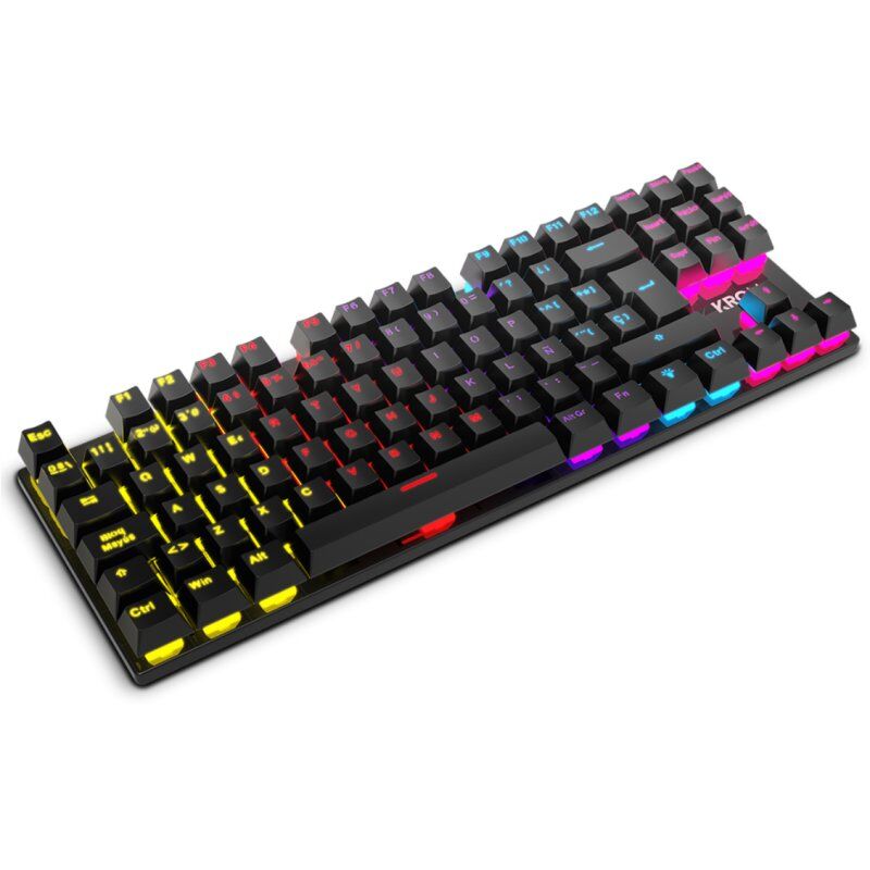 KROM Teclado Gaming NXKROMKASICTKL TKL RAINBOW 3 KROM Teclado Gaming NXKROMKASICTKL TKL RAINBOW - Imagen 2