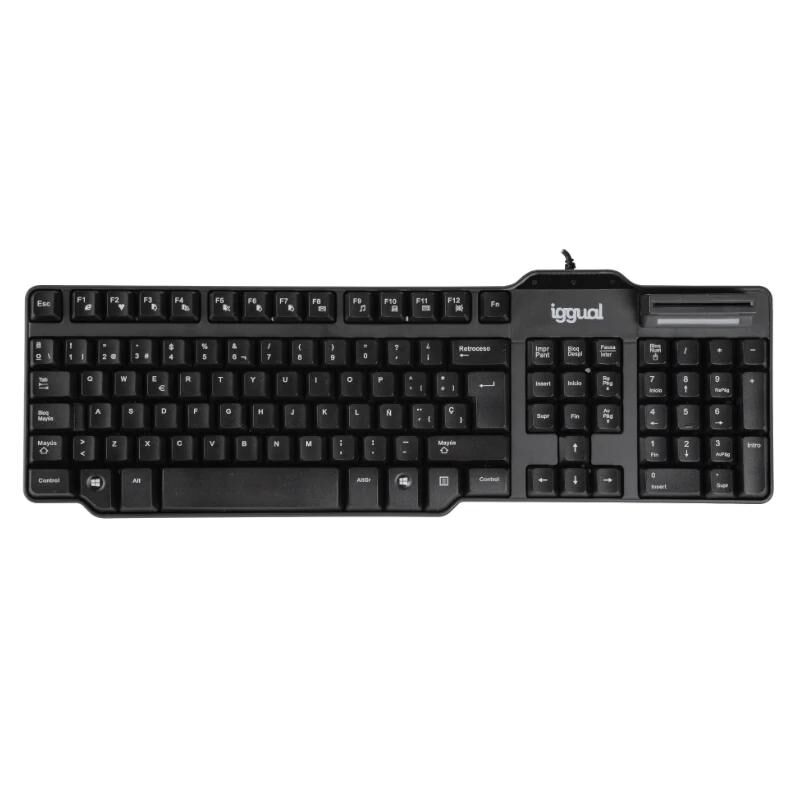 iggual Teclado con lector DNI CK-ID-DNI SMARTcard 3 iggual Teclado con lector DNI CK-ID-DNI SMARTcard