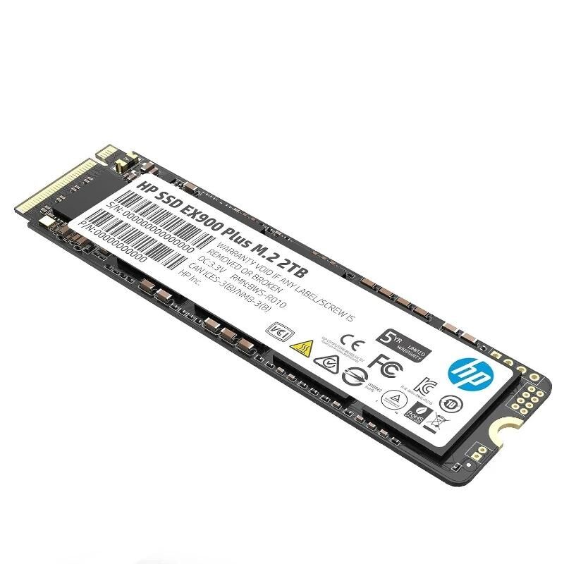 HP SSD EX900 Plus 2Tb PCIe Gen 3x4 NVMe 3 HP SSD EX900 Plus 2Tb PCIe Gen 3x4 NVMe