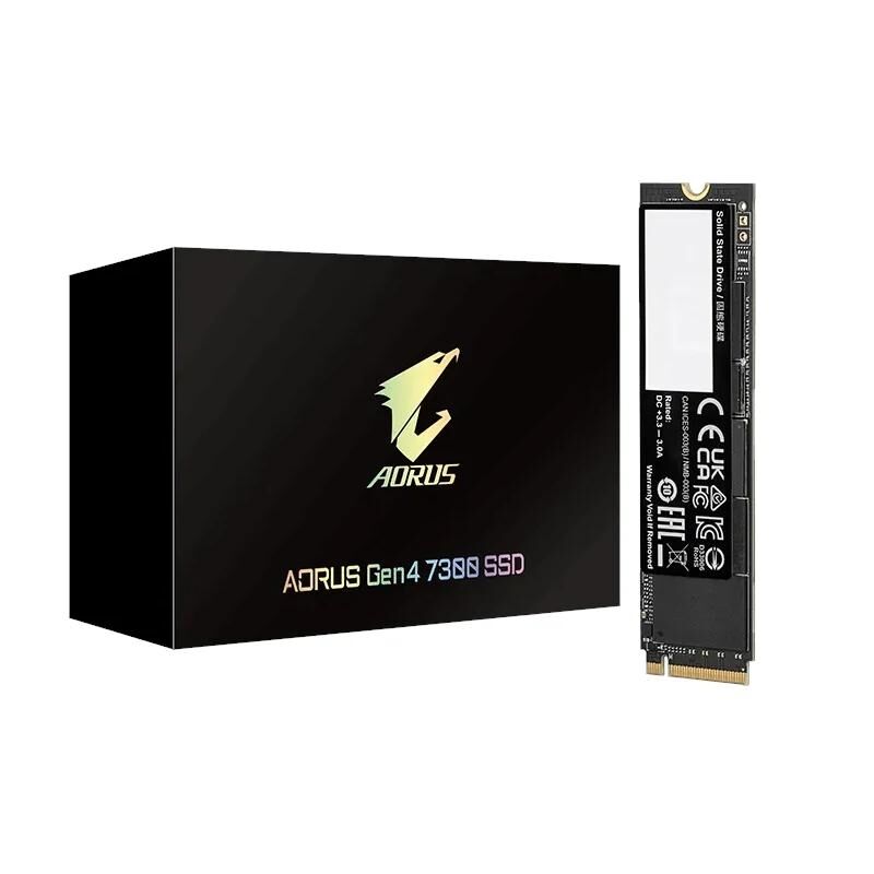 Gigabyte AORUS Gen4 7300 SSD 2TB PCIe 4.0x4 3 Gigabyte AORUS Gen4 7300 SSD 2TB PCIe 4.0x4