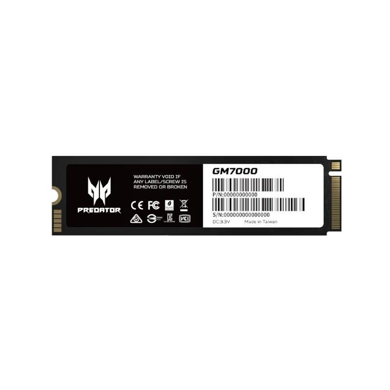 ACER PREDATOR SSD GM-7000 2Tb PCIe NVMe Gen4 3 ACER PREDATOR SSD GM-7000 2Tb PCIe NVMe Gen4