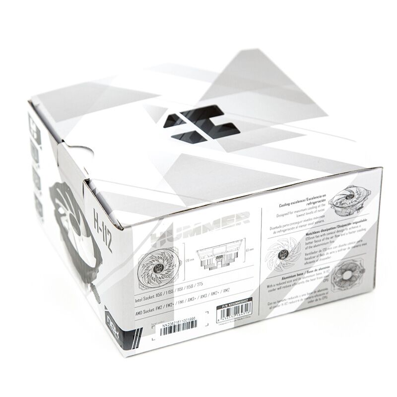 Nox Vent+Disipador Hummer H-112 4 Nox Vent+Disipador Hummer H-112 - Imagen 3