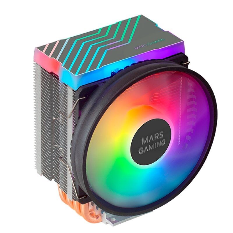MarsGaming ventilador MCPU44 dual argb silent 160W 3 MarsGaming ventilador MCPU44 dual argb silent 160W