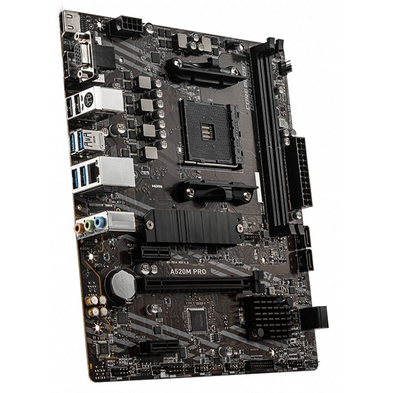 MSI Placa Base A520M PRO mATX AM4 5 MSI Placa Base A520M PRO mATX AM4 - Imagen 3