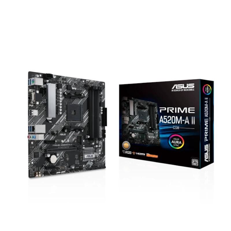 Asus Placa Base PRIME A520M-A II CSM mATX AM4 3 Asus Placa Base PRIME A520M-A II CSM mATX AM4