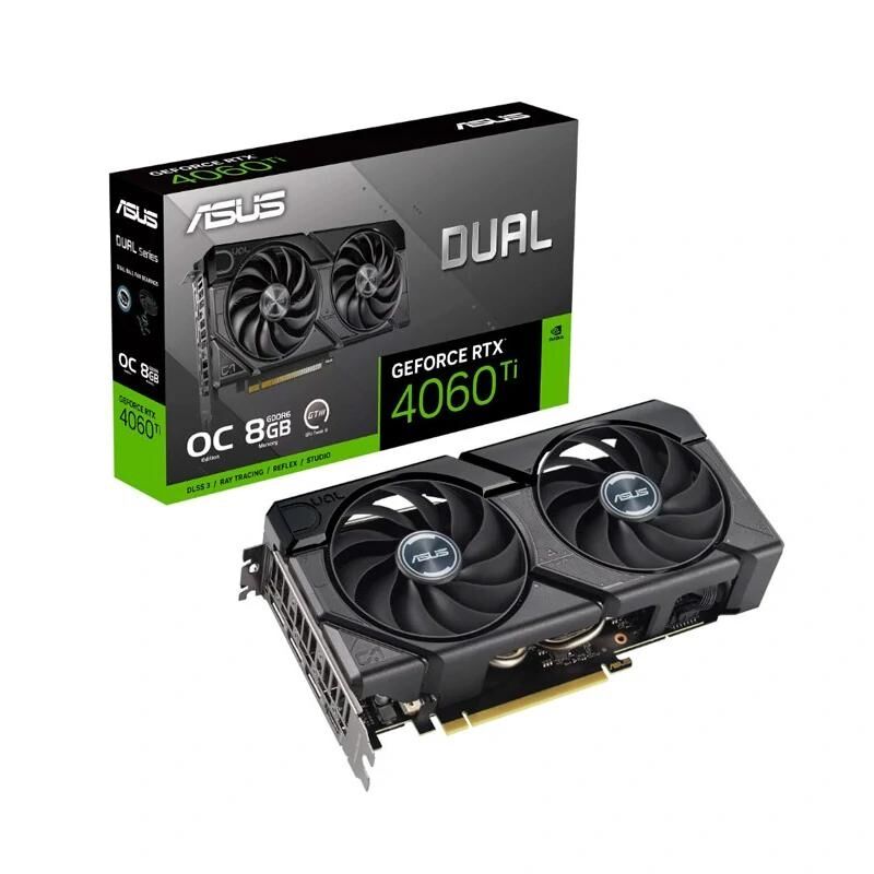 ASUS VGA NVIDIA DUAL RTX 4060 TI O8G EVO 8GB DDR6 3 ASUS VGA NVIDIA DUAL RTX 4060 TI O8G EVO 8GB DDR6