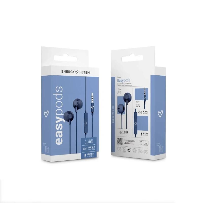 Energy Sistem Auriculares EasyPods Indigo 6 Energy Sistem Auriculares EasyPods Indigo - Imagen 4