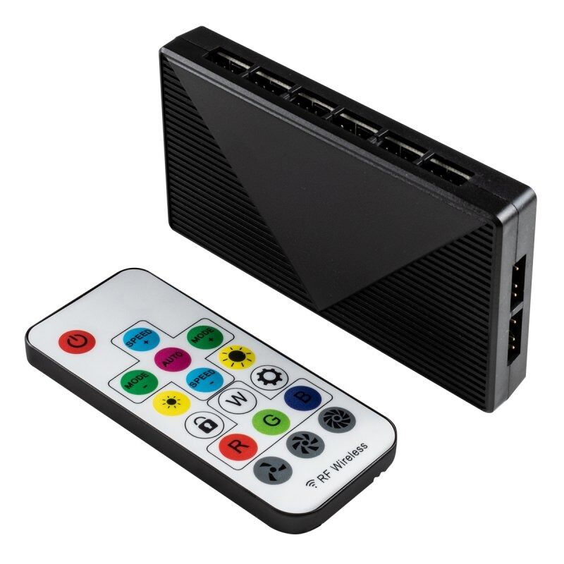 Unykach Kit ventiladores PC 3x 120mm Refrigeración ARGB mando y controladora. Montaje incluido con tu pedido. 5 Unykach Kit ventiladores PC 3x 120mm Refrigeración ARGB mando y controladora. Montaje incluido con tu pedido. - Imagen 4